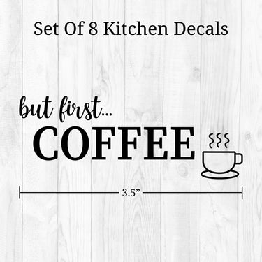 Kitchen Value Wall Decals